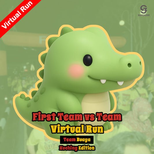 VIRTUAL RUN: Beware of Buaya (BoB) Kuching [5km/3km]