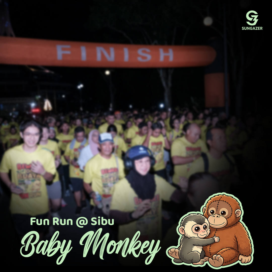 Baby Monkey 5km Fun Run @ Sibu