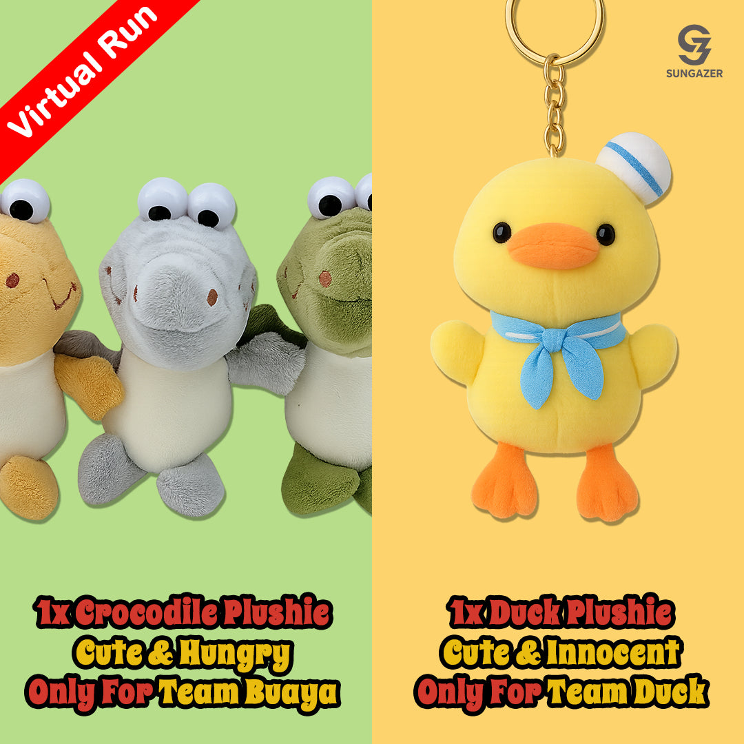 VIRTUAL RUN: Beware of Buaya (BoB) Kuching [5km/3km]