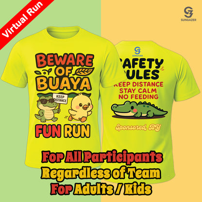 VIRTUAL RUN: Beware of Buaya (BoB) Kuching [5km/3km]