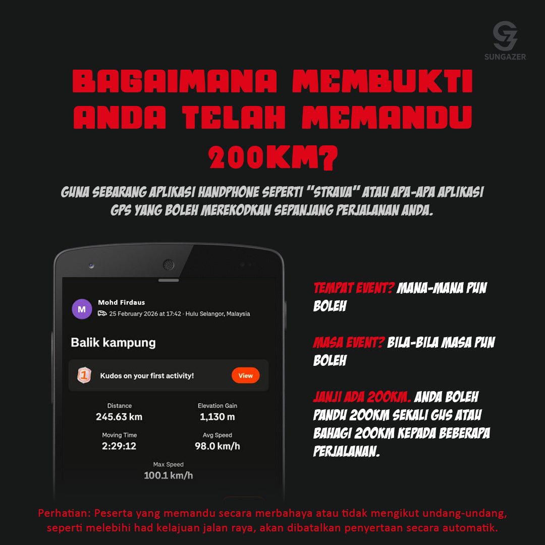 Virtual Road Trip: King of Highway [200km]