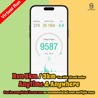 VIRTUAL RUN: Beware of Buaya (BoB) Kuching [5km/3km]