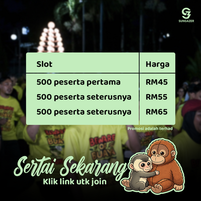 Baby Monkey 5km Fun Run @ Sibu